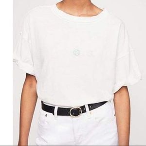 Free People We the Free love you tee in earth